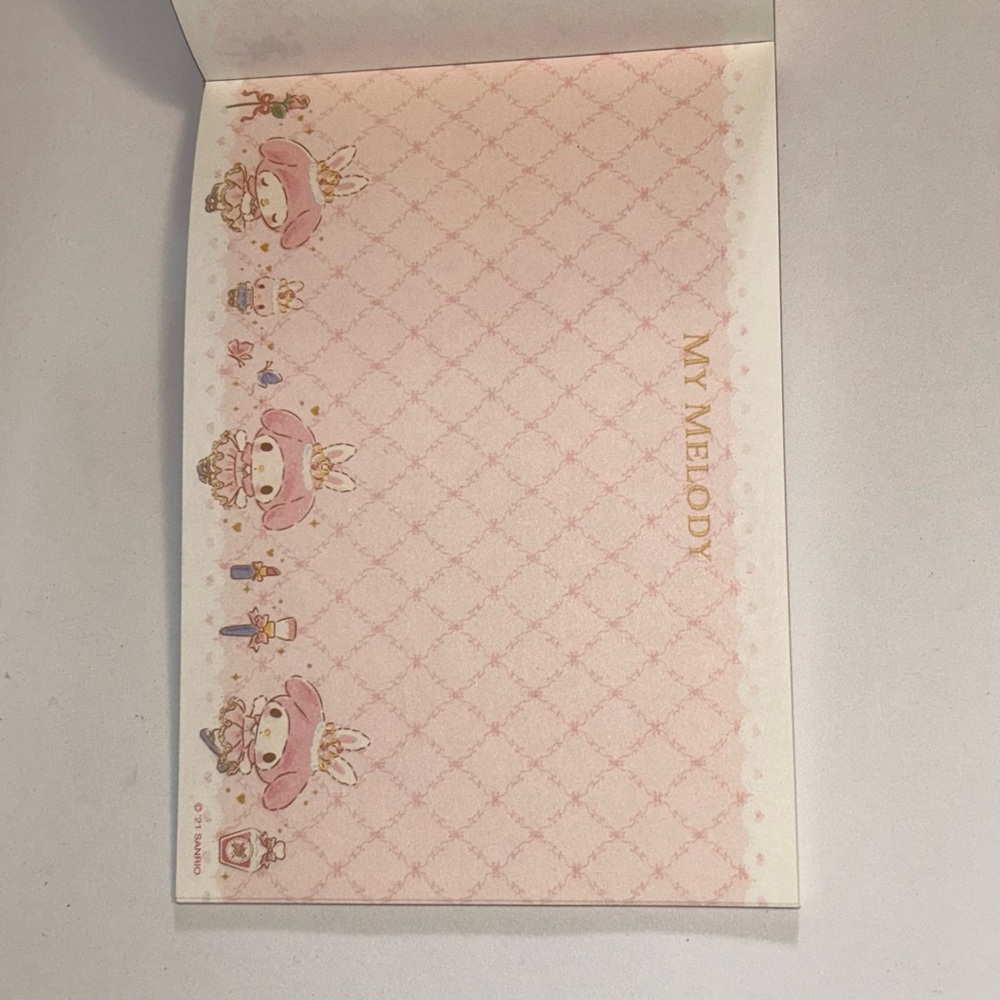 Sanrio - My Melody Notebook Pad (NEW) - Picture 7 of 9